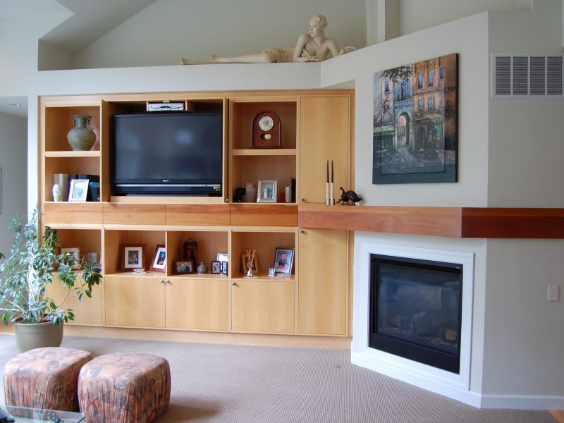 Ramsay Cabinetmakers custom fireplace