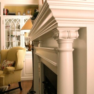 Ramsay Cabinetmakers, custom fireplace mantle
