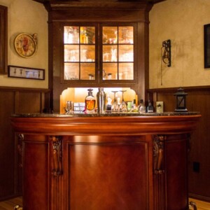 Ramsay Cabinetmakers custom bar